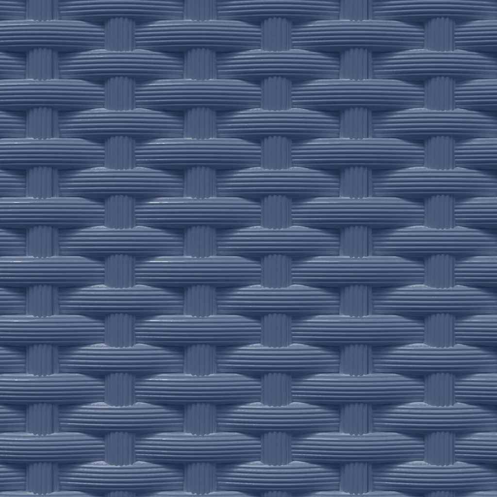 Fioriere 4 pz Grigio Blu 30x30x37 cm in Polipropilene | homemem39