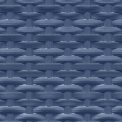 Fioriere 4 pz Grigio Blu 30x30x37 cm in Polipropilene | homemem39