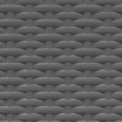 Fioriere 4 pz Nere 30x30x37 cm in Polipropilene | homemem39