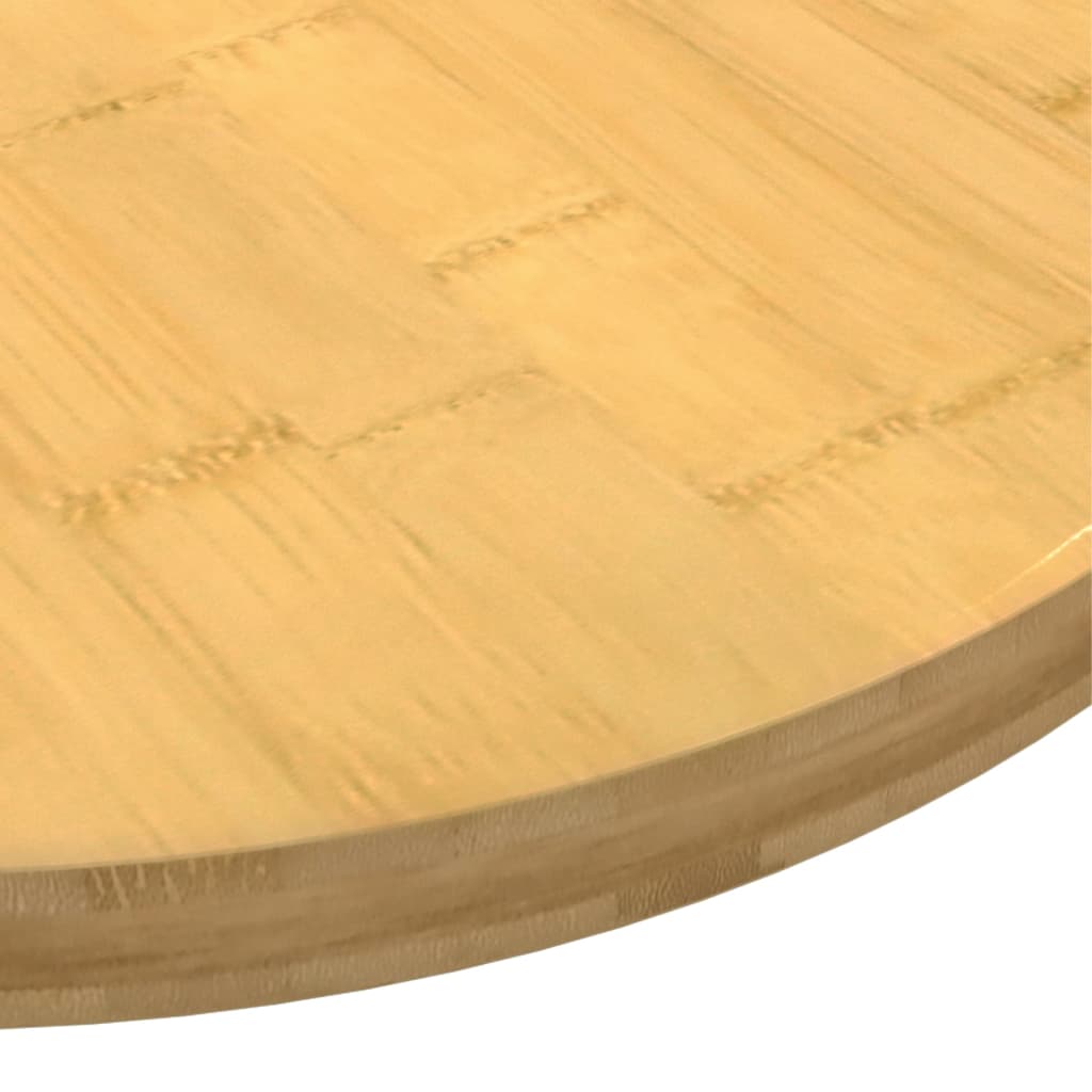 Piano del Tavolo Ø40x2,5 cm in Bambù | homemem39