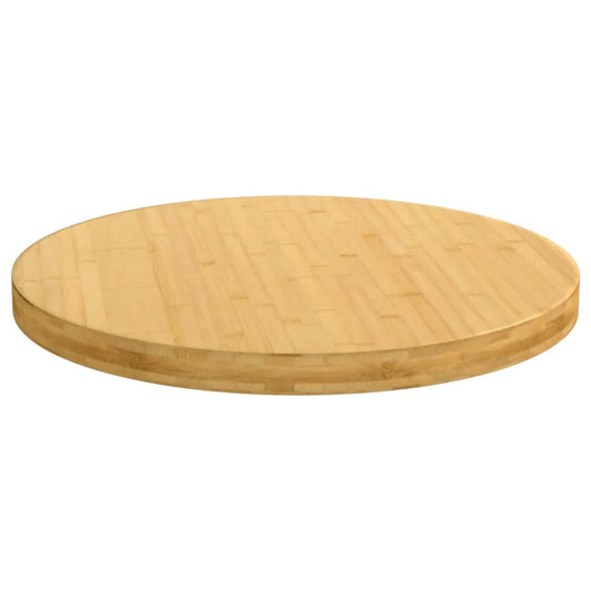 Piano del Tavolo Ø70x4 cm in Bambù | homemem39