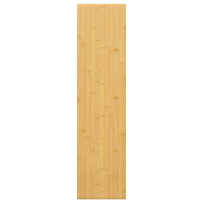 Scaffale a Parete 80x20x2,5 cm in Bambù | homemem39