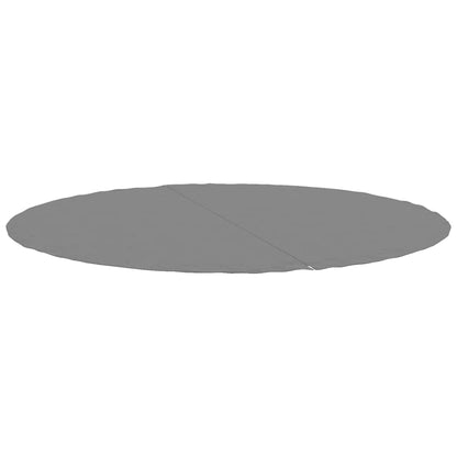 Telo Sotto Piscina Grigio Chiaro Ø244 cm Geotessile Poliestere