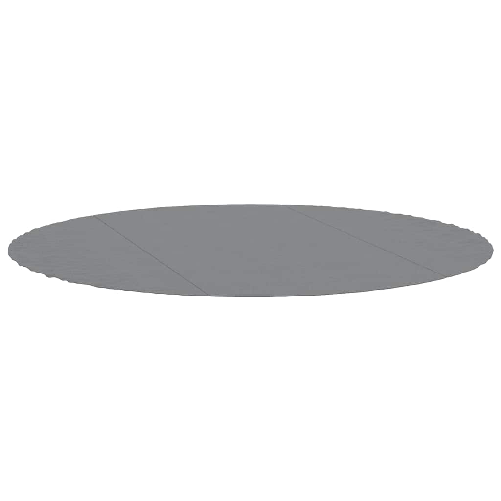 Telo Sotto Piscina Grigio Chiaro Ø306 cm Geotessile Poliestere | homemem39