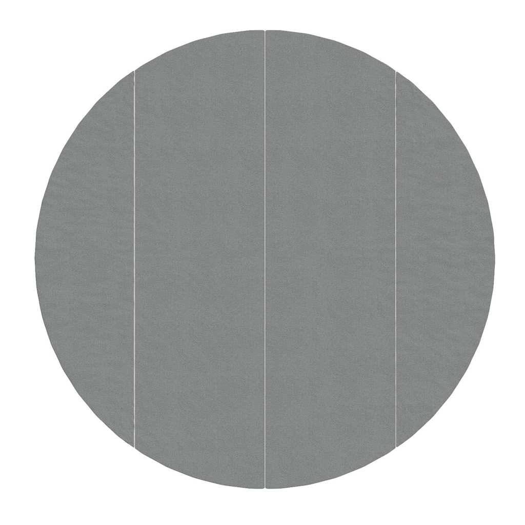 Telo Sotto Piscina Grigio Chiaro Ø458 cm Geotessile Poliestere | homemem39