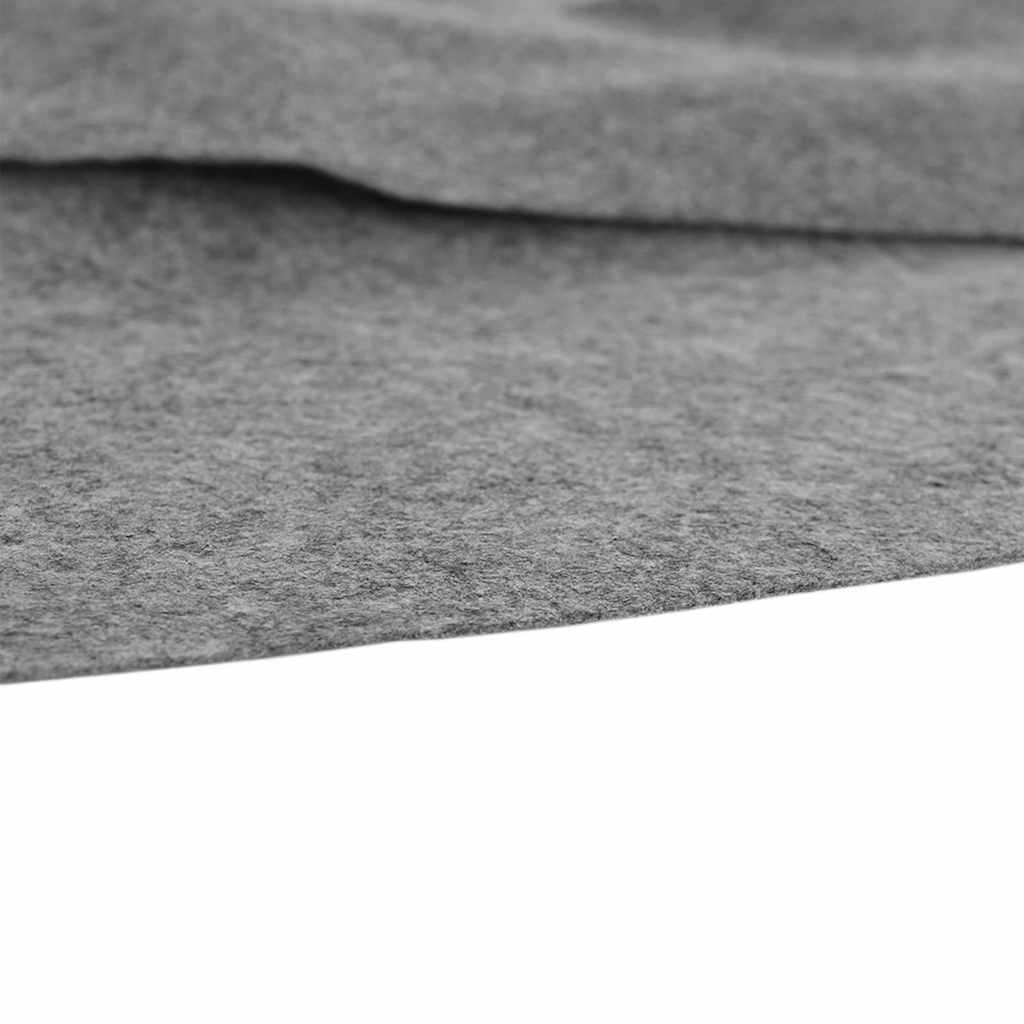 Telo Sotto Piscina Grigio Chiaro Ø306 cm Geotessile Poliestere