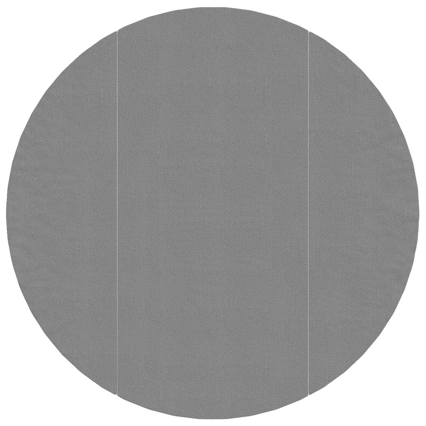 Telo Sotto Piscina Grigio Chiaro Ø306 cm Geotessile Poliestere