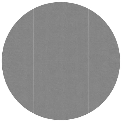 Telo Sotto Piscina Grigio Chiaro Ø306 cm Geotessile Poliestere