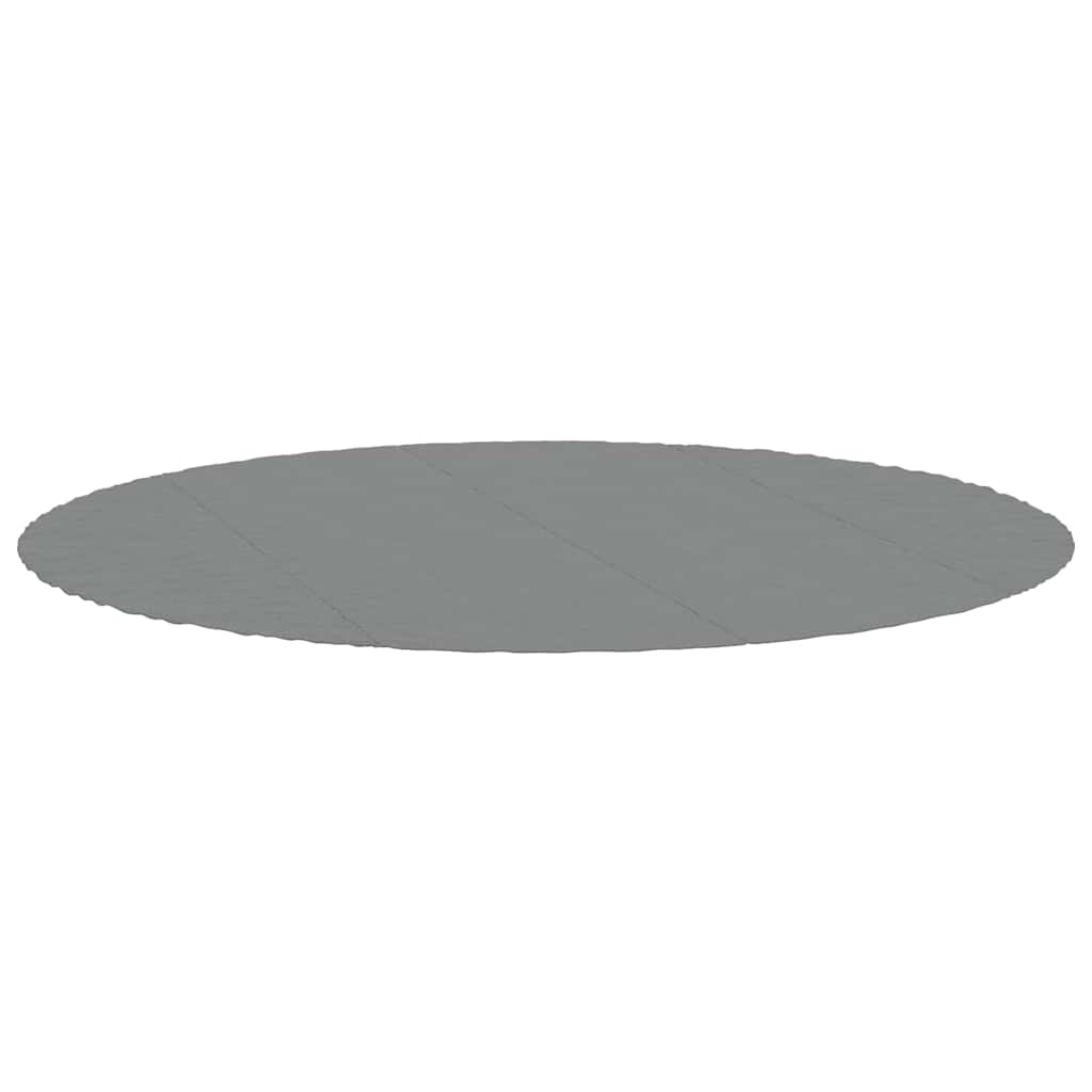 Telo Sotto Piscina Grigio Chiaro Ø458 cm Geotessile Poliestere | homemem39