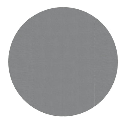 Telo Sotto Piscina Grigio Chiaro Ø458 cm Geotessile Poliestere