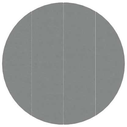 Telo Sotto Piscina Grigio Chiaro Ø500 cm Geotessile Poliestere | homemem39