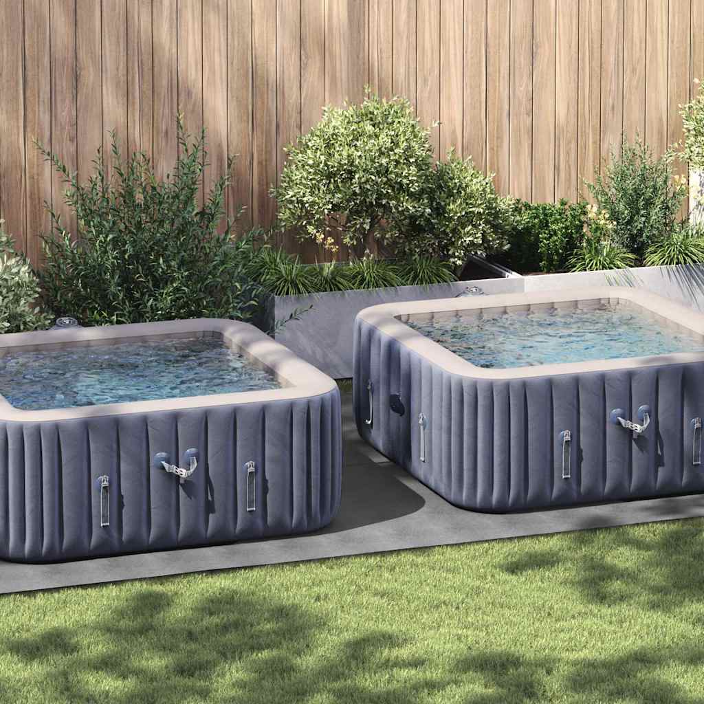 Telo Sotto Piscina Grigio Chiaro 500x250 Geotessile Poliestere - homemem39