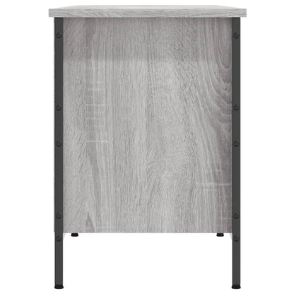 Scarpiera Grigio Sonoma 131x35x50 cm in Legno Multistrato - homemem39