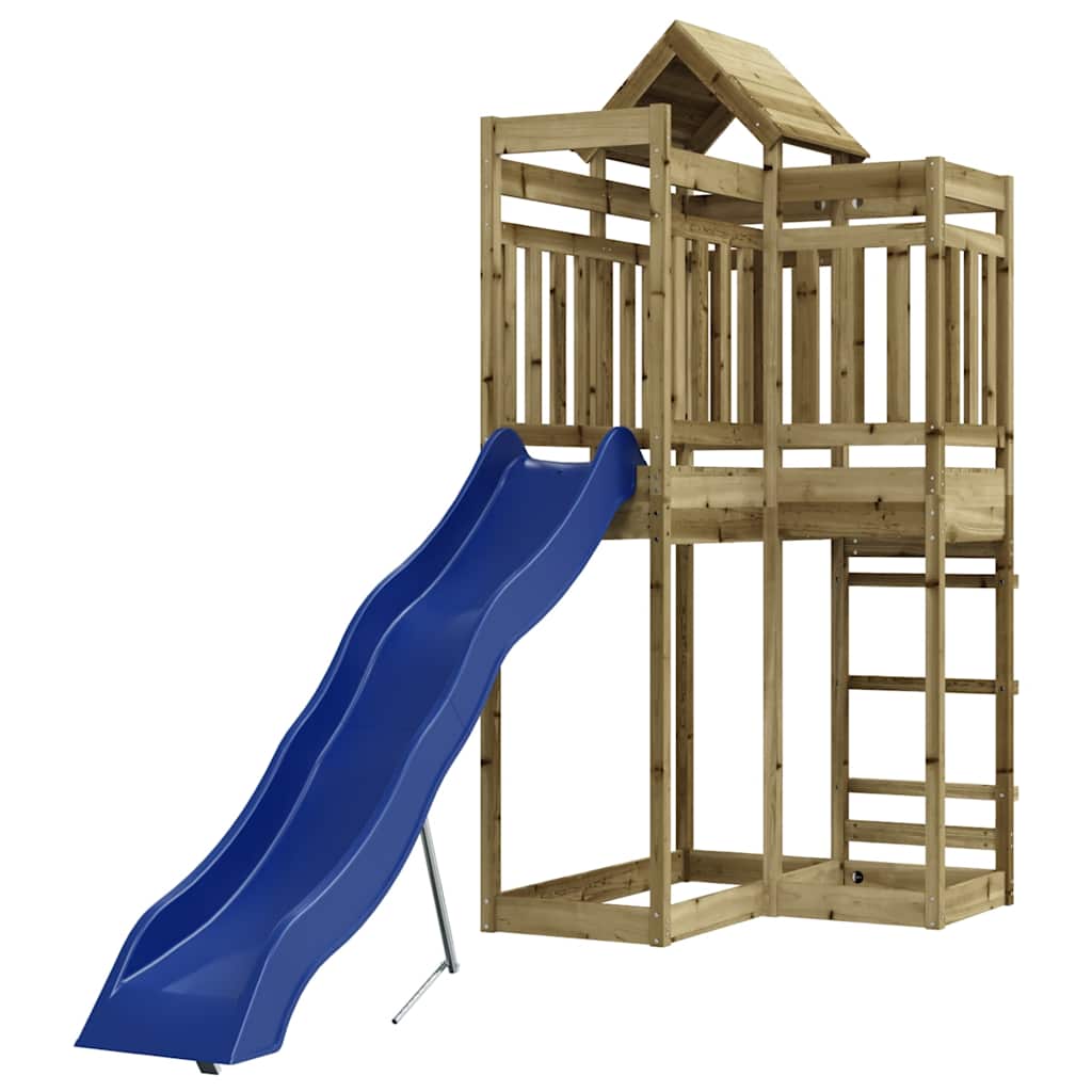 Set da Gioco da Esterno in Legno di Pino Impregnato | homemem39