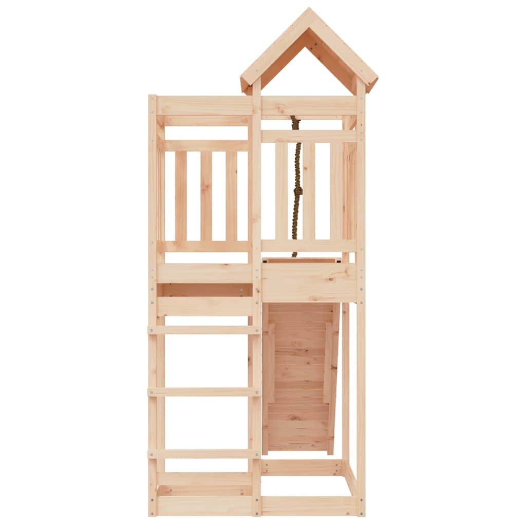 Casetta con Arrampicata in Legno Massello di Pino | homemem39