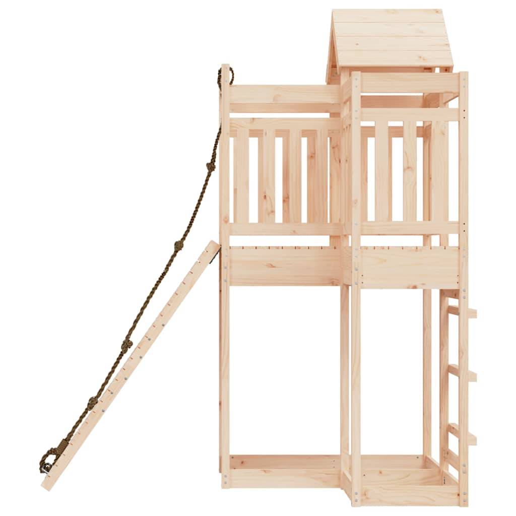 Casetta con Arrampicata in Legno Massello di Pino | homemem39