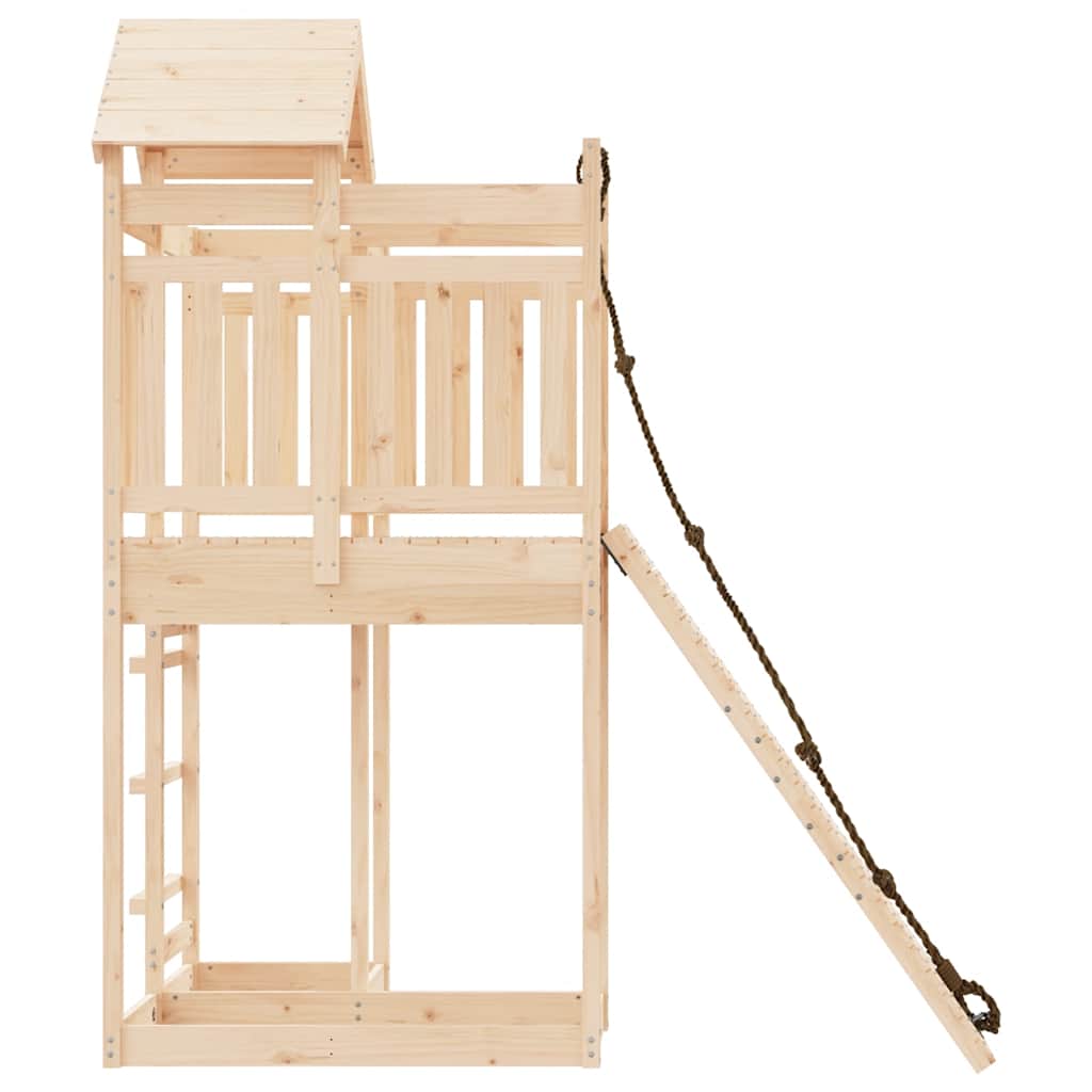 Casetta con Arrampicata in Legno Massello di Pino | homemem39