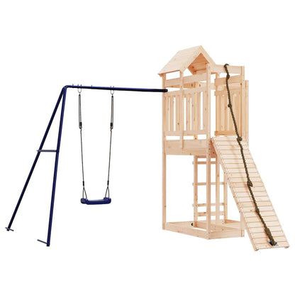 Set da Gioco da Esterno in Legno Massello di Pino | homemem39