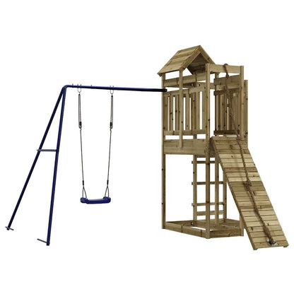 Set da Gioco da Esterno in Legno di Pino Impregnato | homemem39