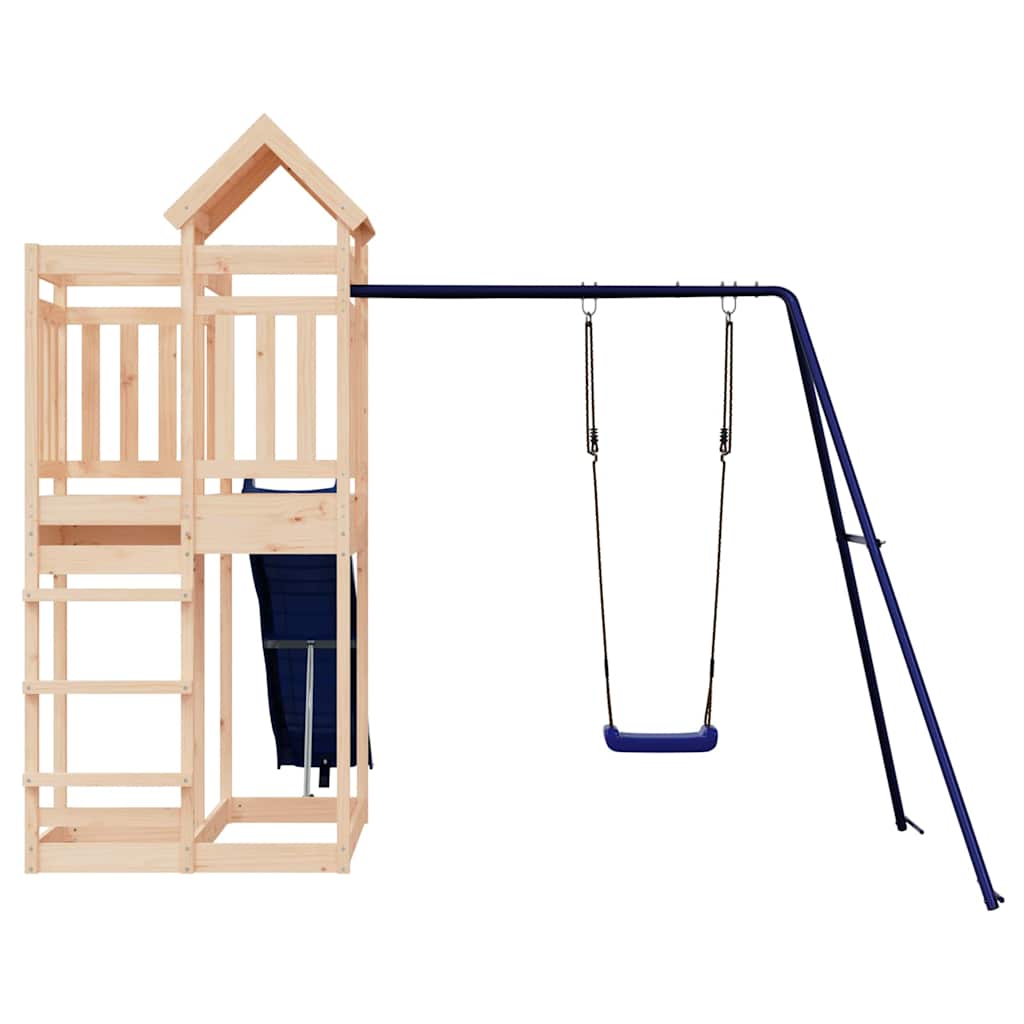 Set da Gioco da Esterno in Legno Massello di Pino | homemem39