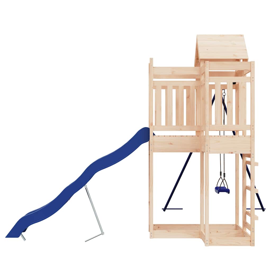 Set da Gioco da Esterno in Legno Massello di Pino | homemem39