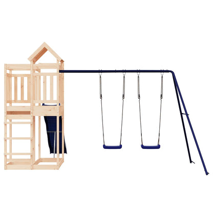 Set da Gioco da Esterno in Legno Massello di Pino | homemem39