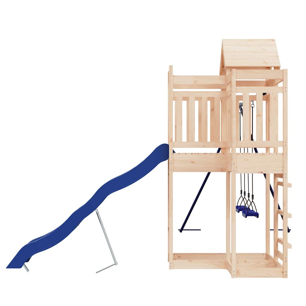Set da Gioco da Esterno in Legno Massello di Pino | homemem39