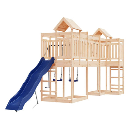 Set da Gioco da Esterno in Legno Massello di Pino | homemem39