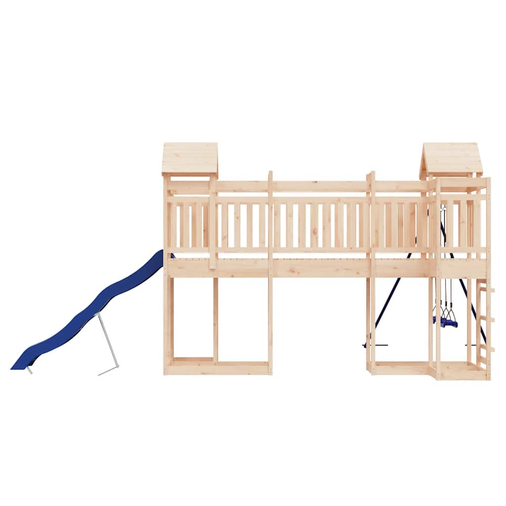 Set da Gioco da Esterno in Legno Massello di Pino | homemem39