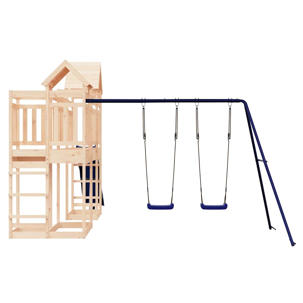 Set da Gioco da Esterno in Legno Massello di Pino | homemem39