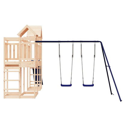 Set da Gioco da Esterno in Legno Massello di Pino | homemem39