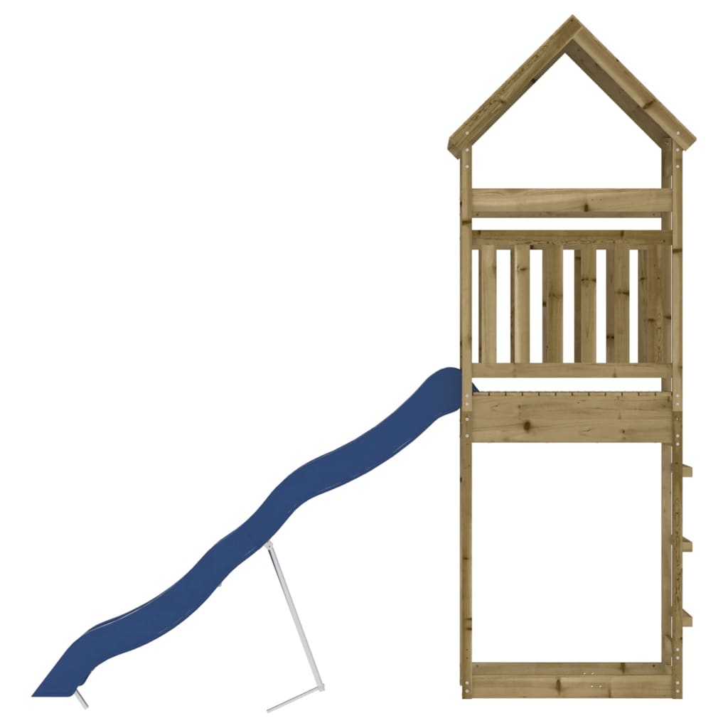 Set da Gioco da Esterno in Legno di Pino Impregnato | homemem39