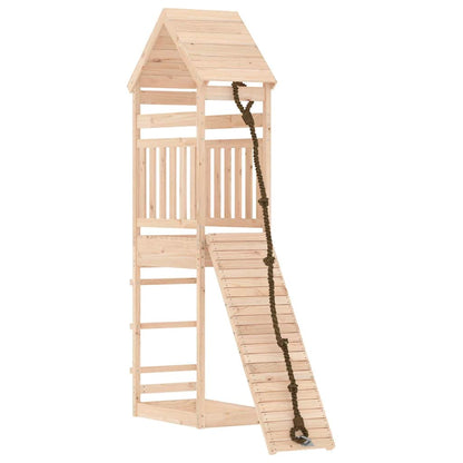 Casetta con Arrampicata in Legno Massello di Pino | homemem39