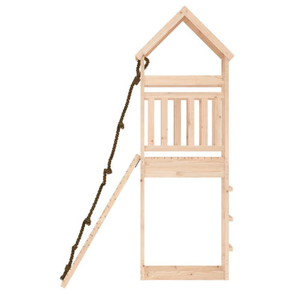 Casetta con Arrampicata in Legno Massello di Pino | homemem39