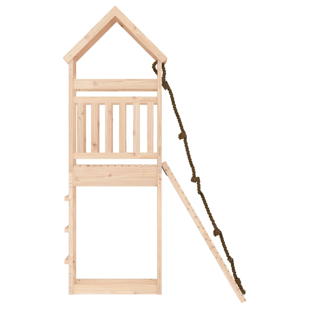 Casetta con Arrampicata in Legno Massello di Pino | homemem39