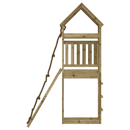 Casetta con Arrampicata in Legno di Pino Impregnato | homemem39