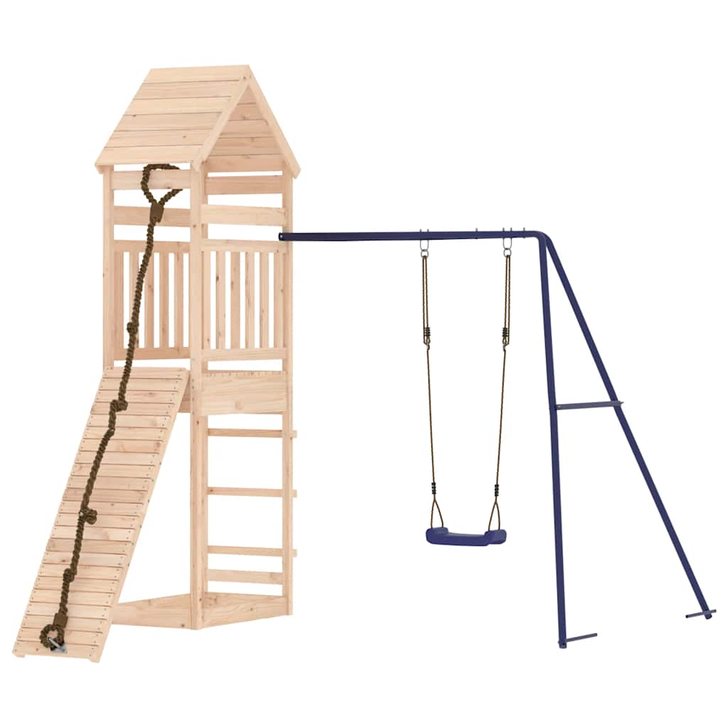 Set da Gioco da Esterno in Legno Massello di Pino | homemem39