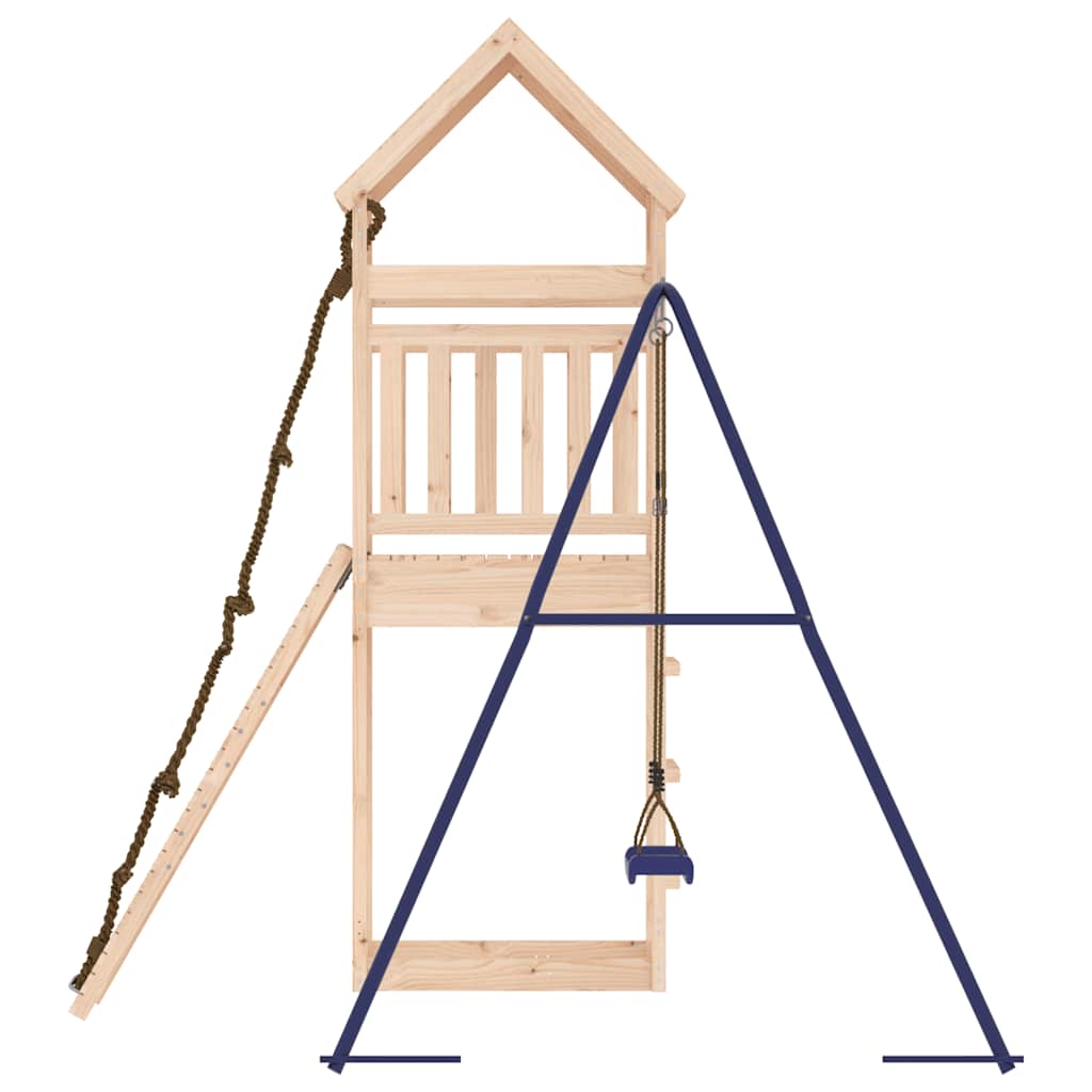 Set da Gioco da Esterno in Legno Massello di Pino | homemem39