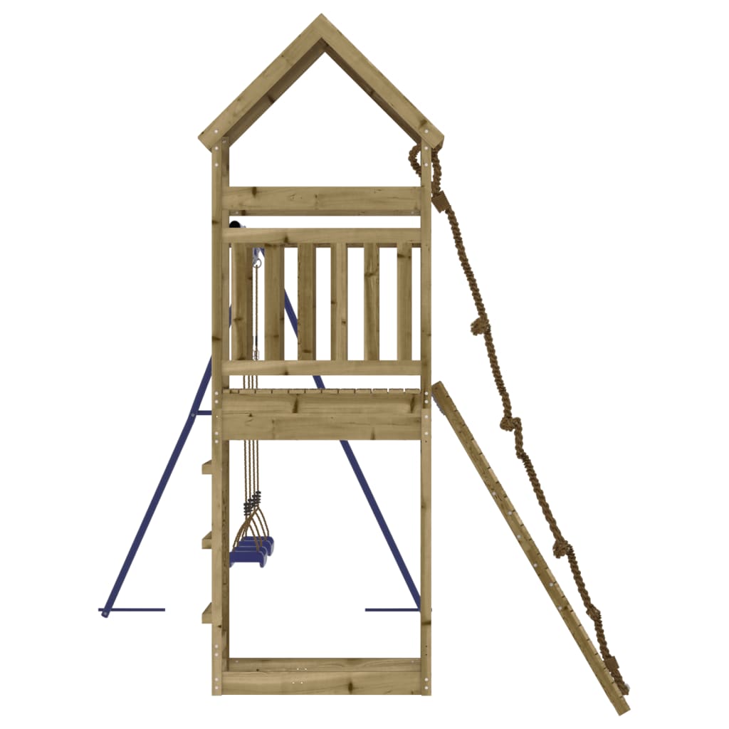 Set da Gioco da Esterno in Legno di Pino Impregnato | homemem39