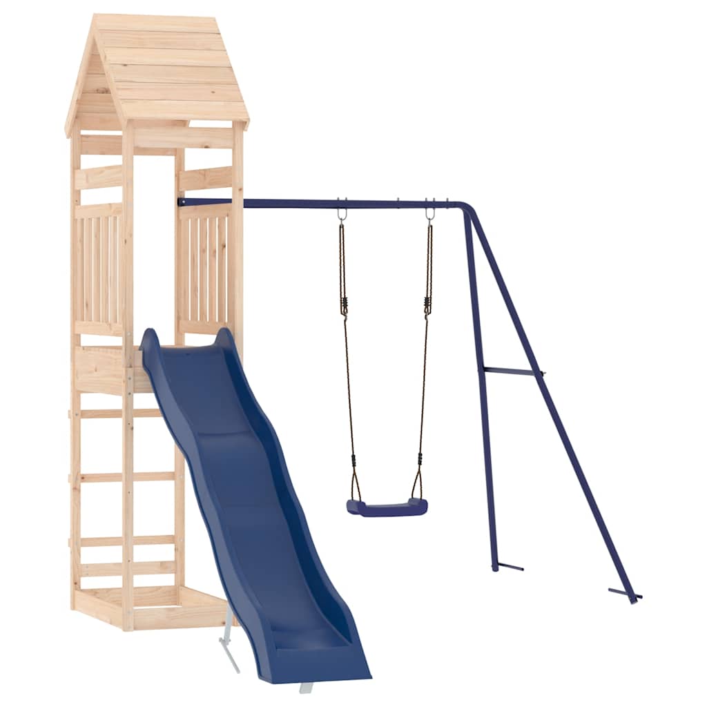 Set da Gioco da Esterno in Legno Massello di Pino | homemem39