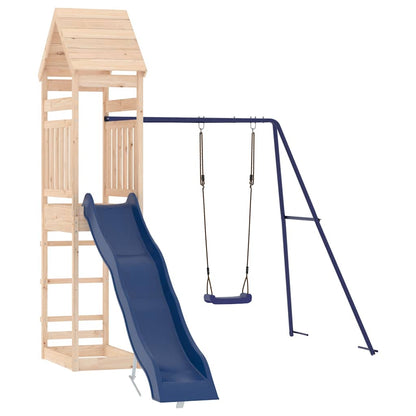 Set da Gioco da Esterno in Legno Massello di Pino | homemem39