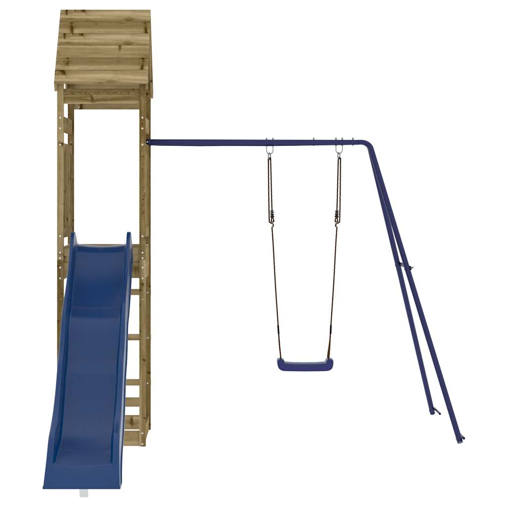 Set da Gioco da Esterno in Legno di Pino Impregnato | homemem39