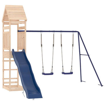 Set da Gioco da Esterno in Legno Massello di Pino | homemem39