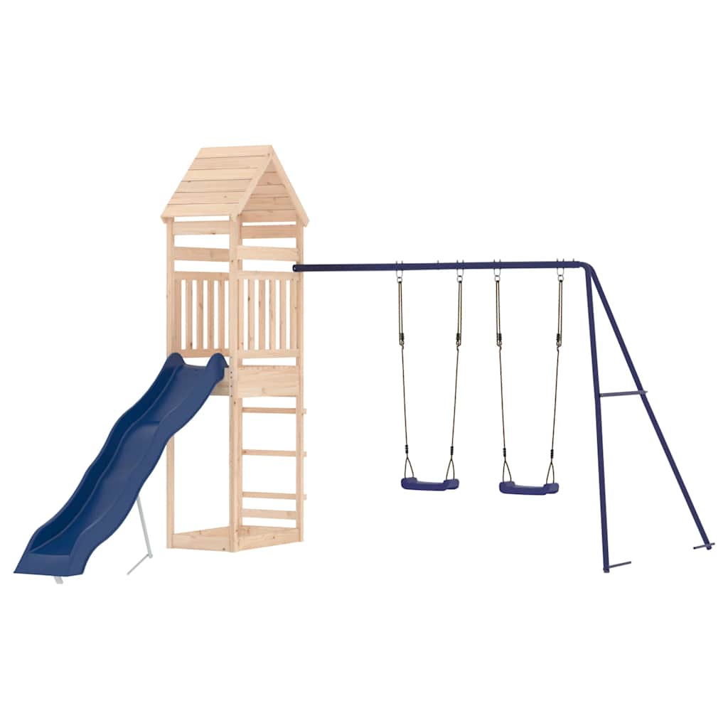Set da Gioco da Esterno in Legno Massello di Pino | homemem39
