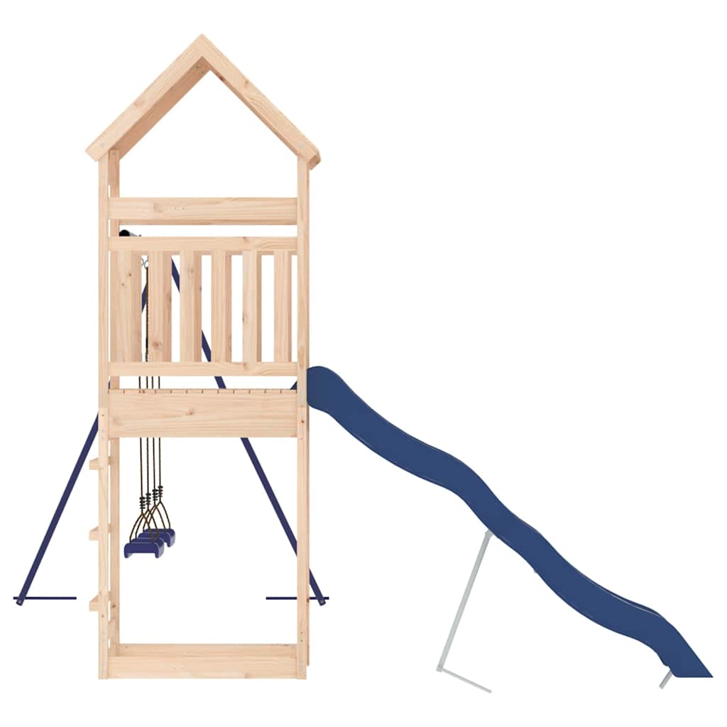 Set da Gioco da Esterno in Legno Massello di Pino | homemem39