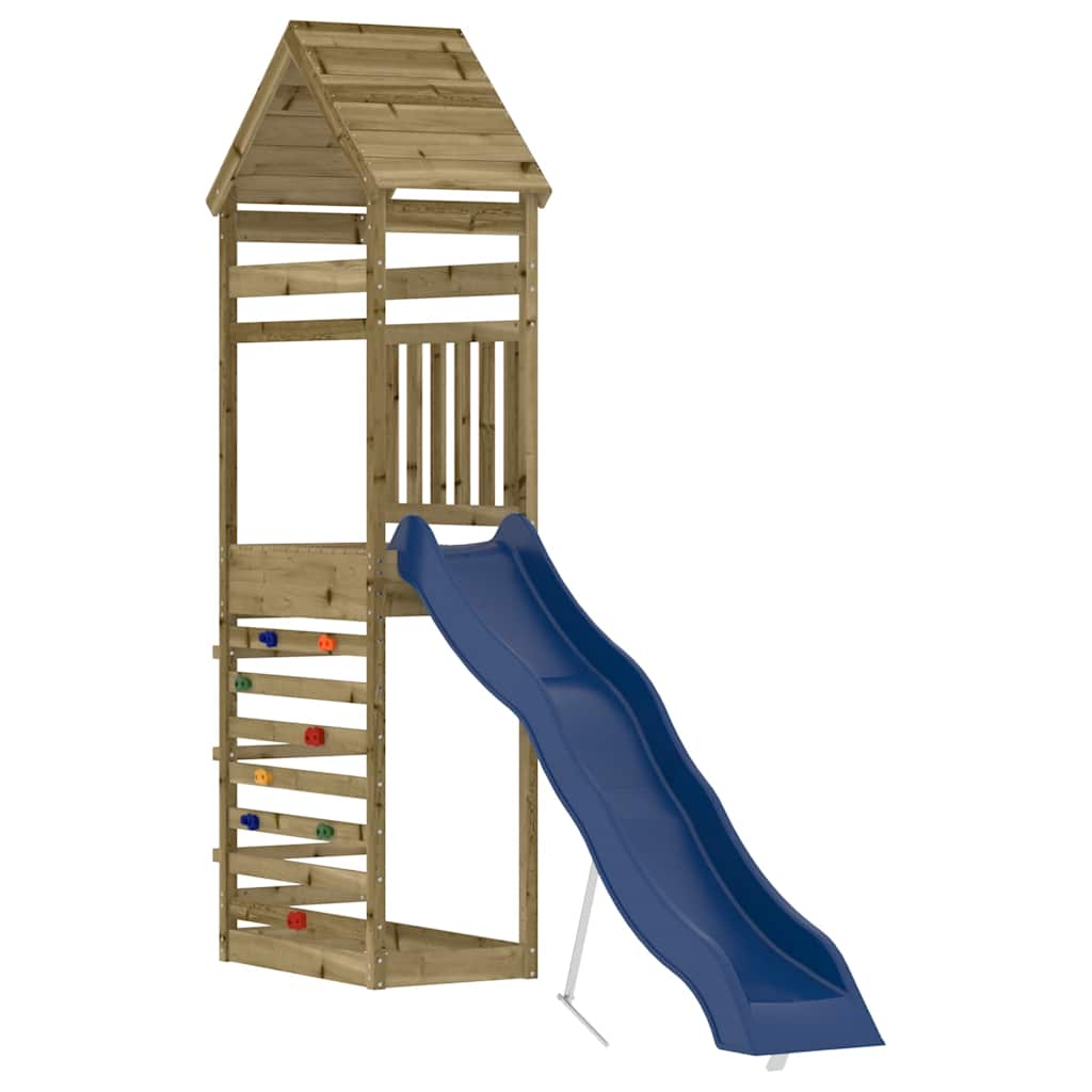Set da Gioco da Esterno in Legno di Pino Impregnato | homemem39