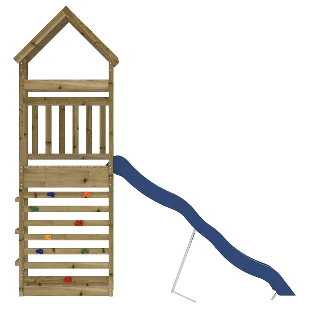 Set da Gioco da Esterno in Legno di Pino Impregnato | homemem39