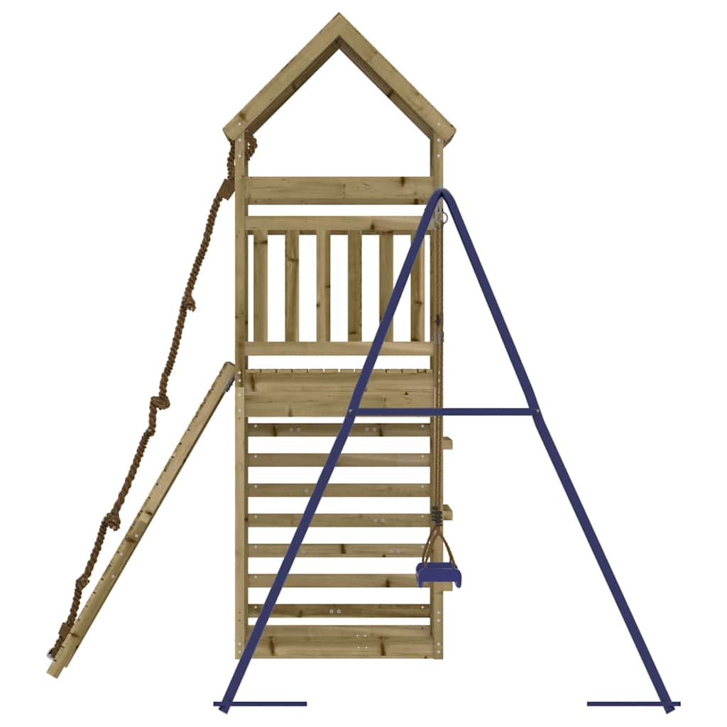 Set da Gioco da Esterno in Legno di Pino Impregnato | homemem39