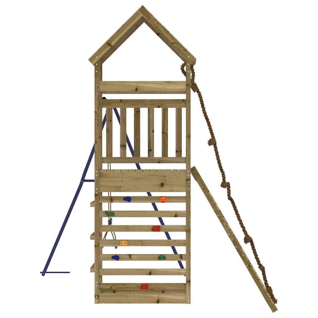 Set da Gioco da Esterno in Legno di Pino Impregnato | homemem39