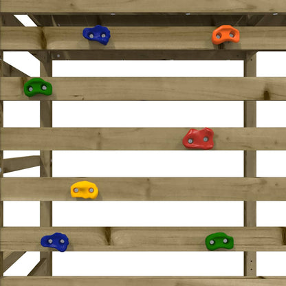 Set da Gioco da Esterno in Legno di Pino Impregnato | homemem39